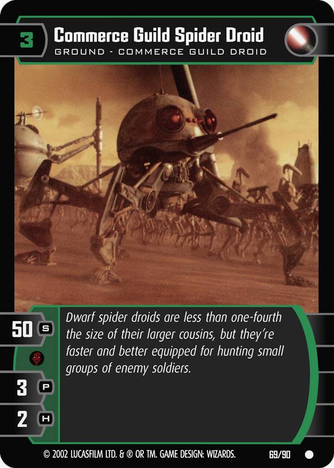 Commerce Guild Spider Droid (SR #69)