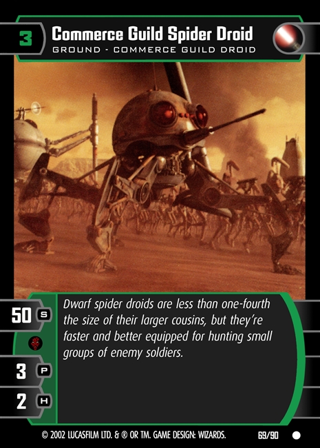 Commerce Guild Spider Droid FOIL