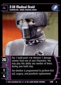 Star Wars TCG 2 1B Medical Droid A (ESB # 1) - The Empire Strikes Back (TCG)
