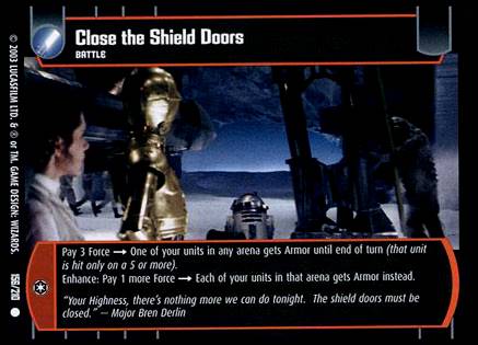 Close the Shield Doors (ESB #156)