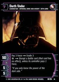 Star Wars TCG Darth Vader G (ESB #89) - The Empire Strikes Back (TCG)