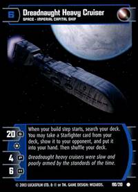 Star Wars TCG Dreadnaught Heavy Cruiser (ESB #190) - The Empire Strikes Back (TCG)