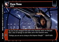 Star Wars TCG Force Throw (ESB #162) - The Empire Strikes Back (TCG)
