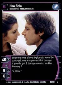 Star Wars TCG Han Solo G (ESB # 29) - The Empire Strikes Back (TCG)