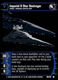 Star Wars TCG Imperial II Star Destroyer (ESB #196) - The Empire Strikes Back (TCG)
