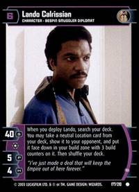 Star Wars TCG Lando Calrissian B (ESB #177) - The Empire Strikes Back (TCG)