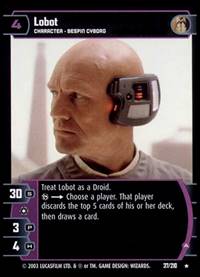 Star Wars TCG Lobot A (ESB # 37) - The Empire Strikes Back (TCG)