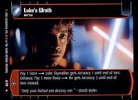Star Wars TCG Lukes Wrath (ESB # 41) - The Empire Strikes Back (TCG)