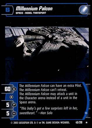 Millennium Falcon E (ESB #45)
