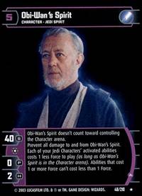 Star Wars TCG Obi Wans Spirit A (ESB #48) - The Empire Strikes Back (TCG)