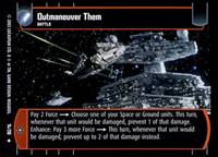 Star Wars TCG Outmaneuver Them (ESB #74) - The Empire Strikes Back (TCG)