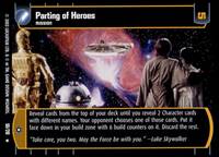 Star Wars TCG Parting of Heroes (ESB # 50) - The Empire Strikes Back (TCG)