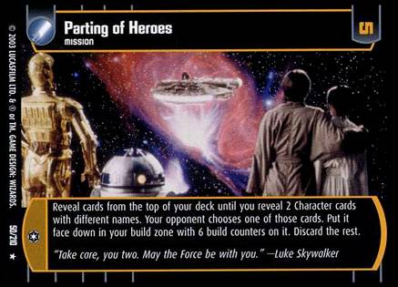 Parting of Heroes (ESB # 50)