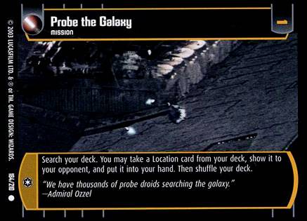 Probe the Galaxy (ESB #184)