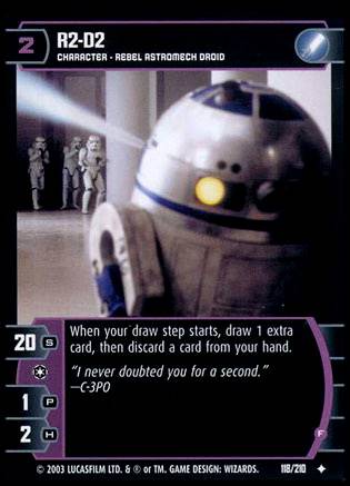 Star Wars TCG R2 D2 F (ESB #118) - The Empire Strikes Back (TCG)