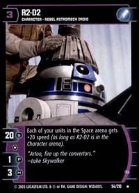 Star Wars TCG R2 D2 G (ESB # 54) - The Empire Strikes Back (TCG)