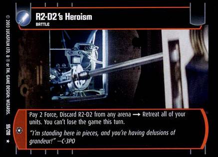 R2 D2s Heroism (ESB # 55)