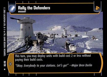 Rally the Defenders (ESB # 56)