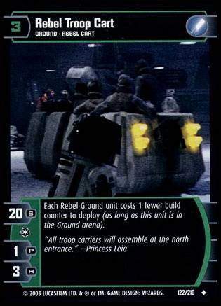 Rebel Troop Cart (ESB #122 )