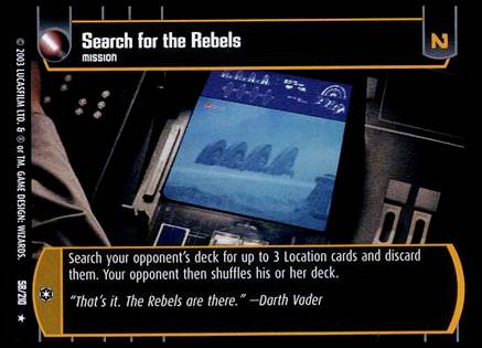 Search for the Rebels (ESB #58)