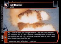 Star Wars TCG Self Destruct (ESB #125) - The Empire Strikes Back (TCG)