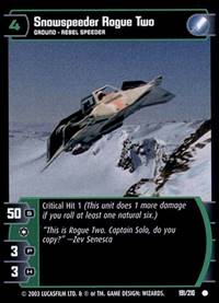 Star Wars TCG Snowspeeder Rogue Two (ESB #191) - The Empire Strikes Back (TCG)