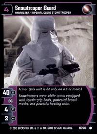 Star Wars TCG Snowtrooper Guard (ESB #195) - The Empire Strikes Back (TCG)