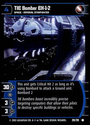TIE Bomber EX 1 2 (ESB #201)