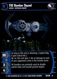 Star Wars TCG TIE Bomber Squad (ESB #133) - The Empire Strikes Back (TCG)