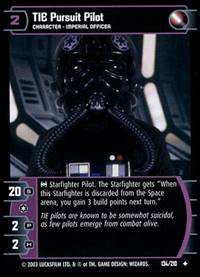 Star Wars TCG TIE Pursuit Pilot (ESB #134) - The Empire Strikes Back (TCG)