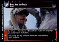 Star Wars TCG Trust Her Instincts (ESB #206) - The Empire Strikes Back (TCG)