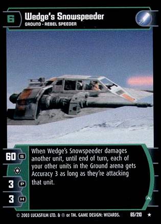 Wedges Snowspeeder A (ESB #65)