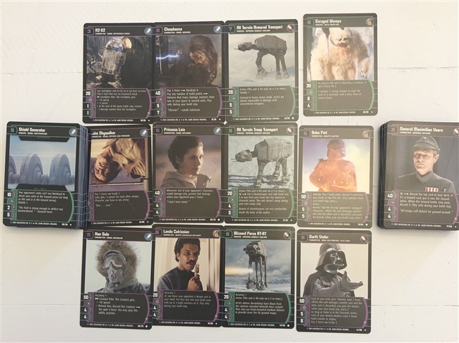 Star Wars TCG (SWTCG) A New Hope Deck