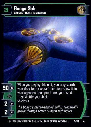 Star Wars TCG Bongo Sub (TPM #3) - The Phantom Menace (TCG)