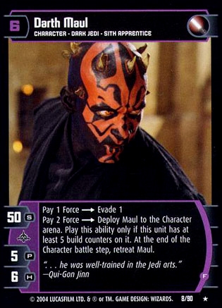 Darth Maul F FOIL