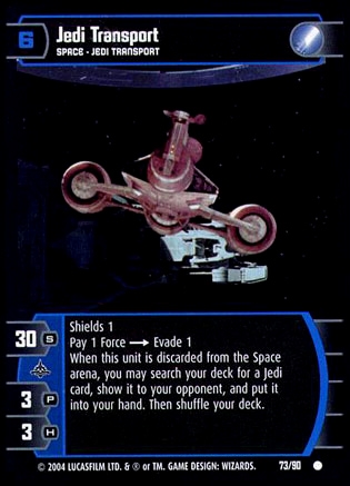 Jedi Transport (TPM #73) FOIL