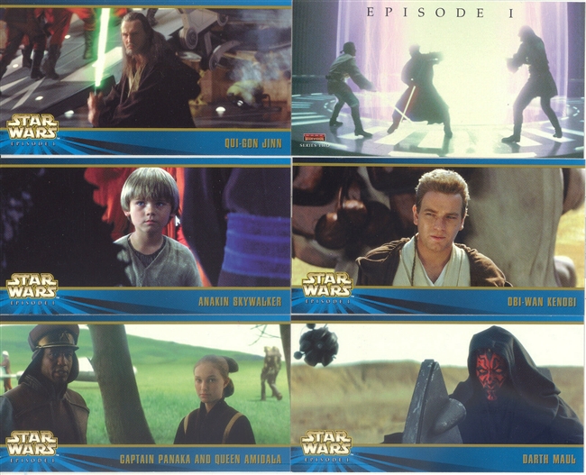 Star Wars Topps Episode I - Series 2 Complete 80 Card Set - Complete Sets