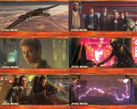 Topps 2002 Widevision Attack of the Clones -Complete 80 Card Set