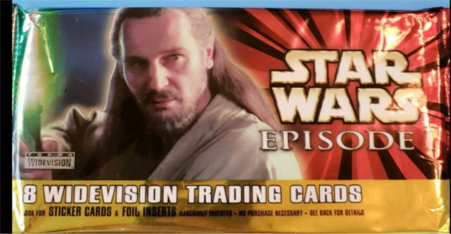 Star Wars Episode I - 8 Card Pack (Qui-Gon Jinn) - Sealed Product