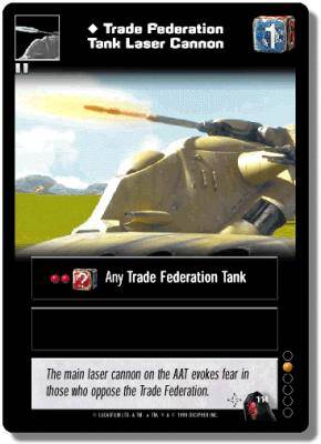 Trade Federation Tank Laser Cannon