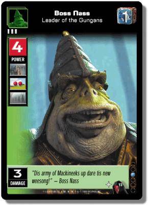 Boss Nass, Leader of the Gungans (MODM #13)