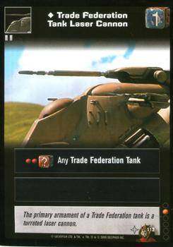 Trade Federation Tank Laser Cannon #112