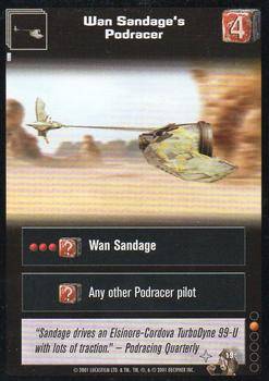 Wan Sandage's Podracer #19