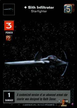 Sith Infiltrator, Starfighter #138