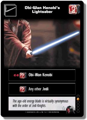 Obi-Wan Kenobi's Lightsaber (Foil)