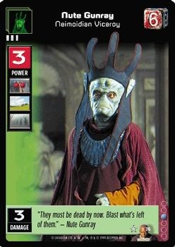 Nute Gunray - Neimoidian Viceroy (Foil)