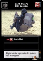 Darth Maul's Sith Speeder (Foil)