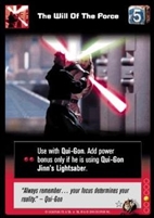 The Will Of The Force (Foil)