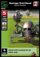 Destroyer Droid Squad - Guard Division (Foil)