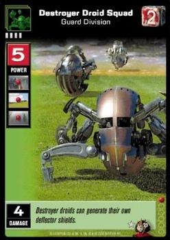 Destroyer Droid Squad - Guard Division (Foil)